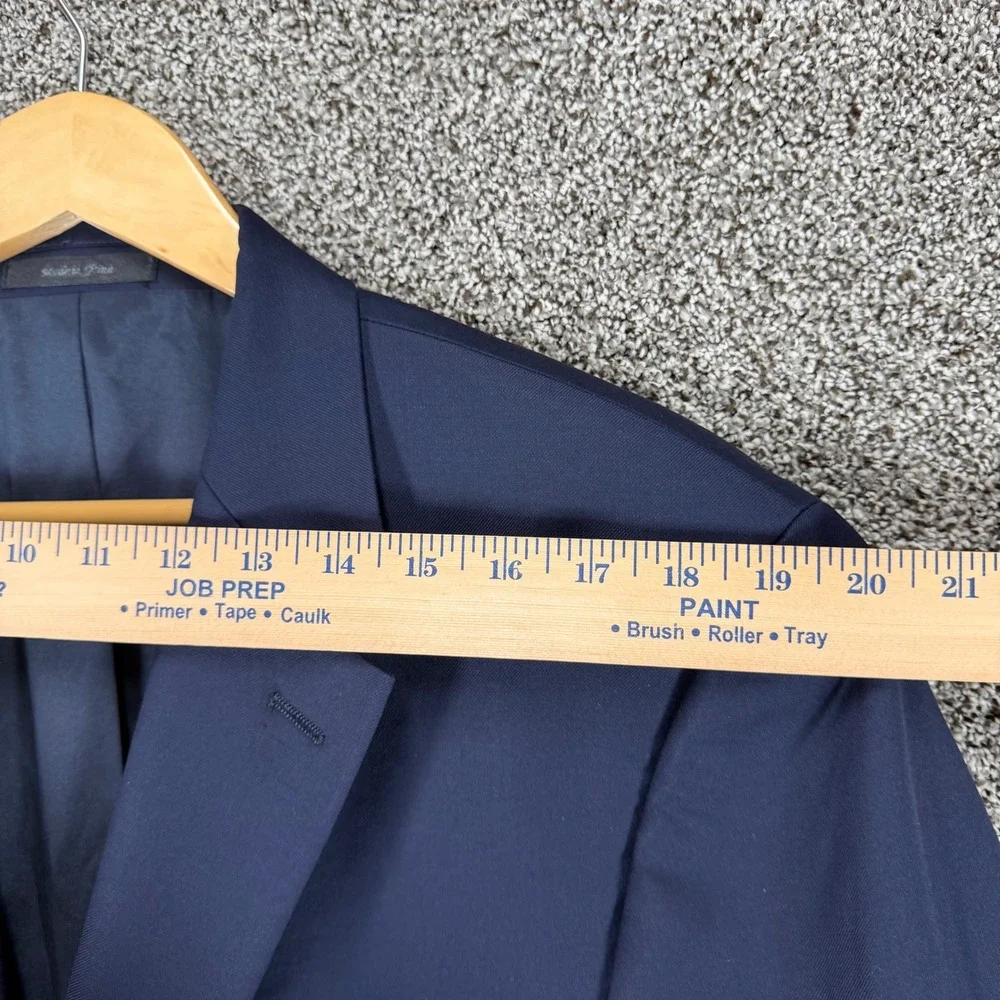 LAUREN RALPH LAUREN Blazer Mens 42R Blue Wool Gold Buttons Sport Coat Jacket